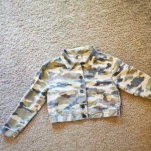 Divided Camouflage Utility Jacket